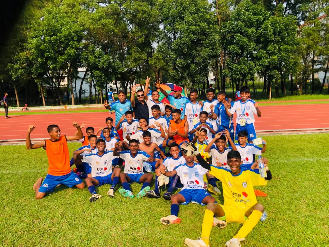বা.ফু.ফে অনুর্ধ্ব -১৫ জাতীয় ফুটবল লীগ টাঙ্গাইলকে হারিয়ে ফাইনালে নারায়ণগঞ্জ