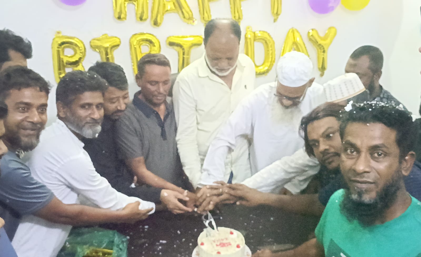 ৫ নং ওয়ার্ড যুবদলের যুগ্ম সম্পাদক হযরতের জন্মদিন পালিত