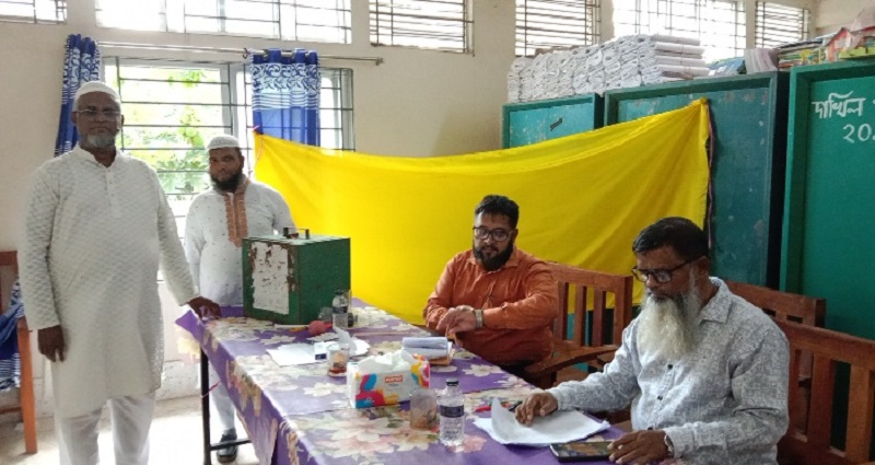 বক্তাবলী ইসলামিয়া সিনিয়র আলিম মডেল মাদ্রাসার সদস্য পদে সানাউল্লাহ নির্বাচিত