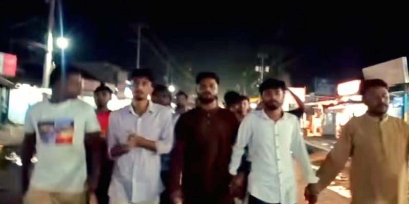 ভিপি নুরের ওপর হামলার প্রতিবাদে বকশীগঞ্জে বিক্ষোভ