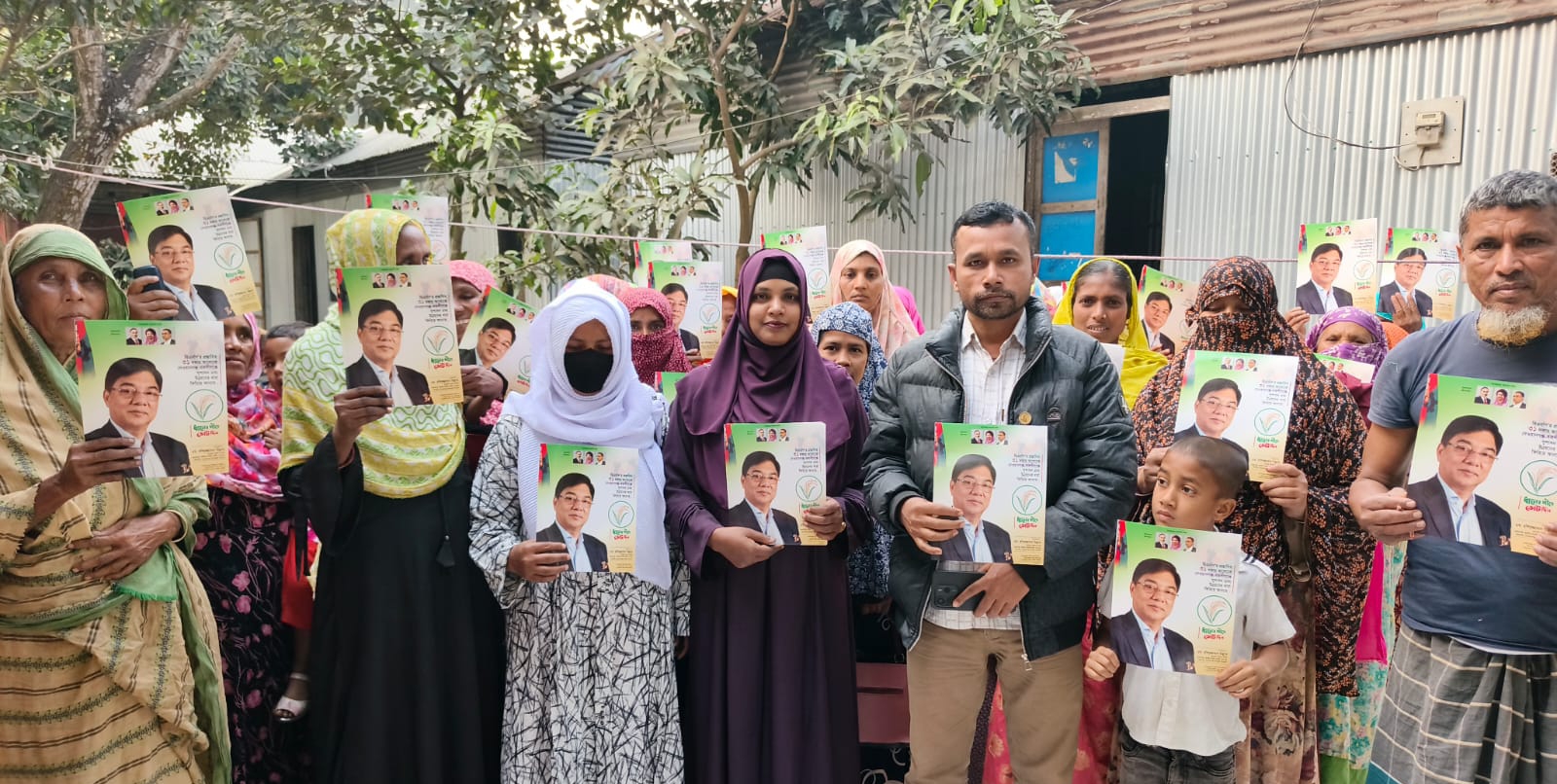 বকশীগঞ্জে বিএনপির সাবেক এমপি মিল্লাতের পক্ষে প্রচারণা ও লিফলেট বিতরণ