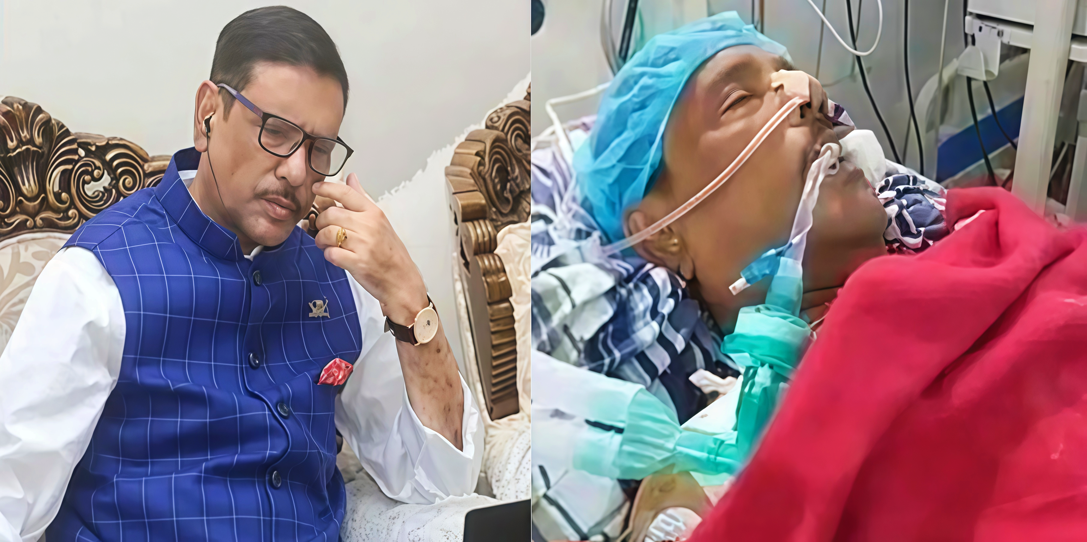 ওবায়দুল কাদের কোন ধরনের চিকিৎসা নিতে পারছেন না