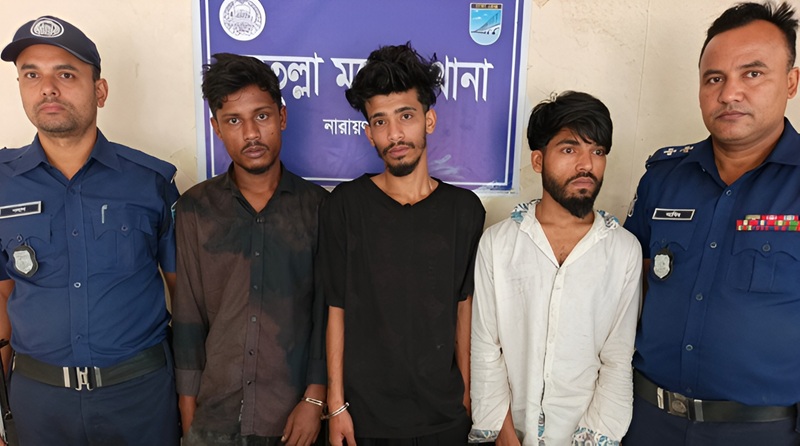 ফতুল্লায় ইয়াবাসহ ৩ মাদক ব্যবসায়ী গ্রেফতার